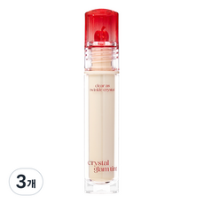 클리오 애플시리즈 크리스탈 글램 틴트, 018 프레쉬애플, 3개