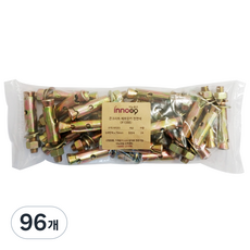 INNO工具 混凝土固定錨栓 1088 自然色 70mm, 96個