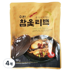 joeunyakcho 秀彬真醬油茶包, 50g, 4個