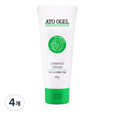 아토오겔 캐비지크림, 60g, 4개