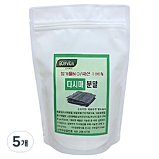 어반데이즈 국산 완도 다시마 분말가루, 200g, 5개