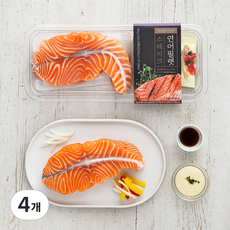 은하수산 노르웨이 연어필렛 스테이크용, 200g, 4개