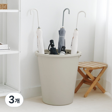 Nature Living 方便整理的分隔式大容量雨傘架, 單一顏色, 3個