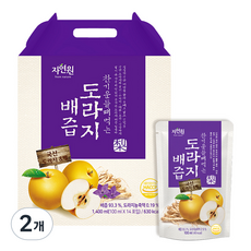 자연원 찬기운들 때 먹는 도라지배즙 14p, 1.4L, 2개