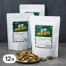 주일 김맛 어포튀각, 100g, 12개