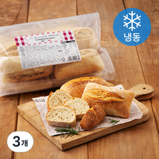 [쿠팡수입] 메니세즈 사워도우 롤 생지 (냉동), 75g, 12개입, 3개