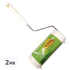 斜切式除塵滾輪 + 補充包, 2套