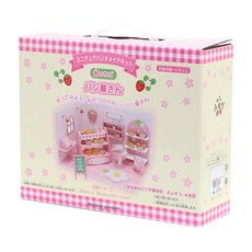 Mother Garden 麵包店手作微型屋 26x8x21cm 適合10歲以上 粉色, 麵包店 粉色, 1盒