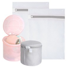 Axis 艾克思 超耐用加厚細密貼身衣物清洗4件組, 顏色隨機, 1組