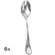 해모 윌리브 국산 304스텐 니노 커트러리 티스푼, 6개, 단품