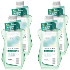Shallop 刷樂 全效溫和護理漱口水 溫潤薄荷, 4個, 500ml