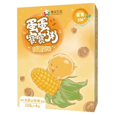 飯友 蛋蛋寶寶粥 4包, 甜栗玉米, 600g, 1盒