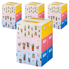 코멧 프리미엄 부드러운 천연펄프 미용티슈, 280매, 24개