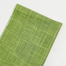 7支亞麻混紡布料 1/2麻, 21 綠色