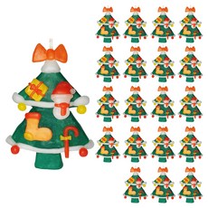 Eyaco 彩虹王國樹形蠟燭, 混色, 20個