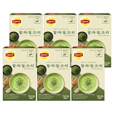 립톤 말차 밀크티, 19g, 10개입, 6개
