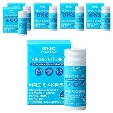 GNCTOTALLEAN 비피도 핏 다이어트 유산균, 30정, 6개