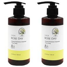 LALA ROSE DAY 第2代女性芳香私密處護理清潔凝露 依蘭香, 200ml, 2個