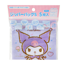 KUROMI 酷洛米 夾鏈袋, 5個裝, 1包