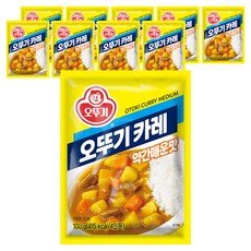 OTOKI 不倒翁 咖哩粉 微辣, 100g, 10個
