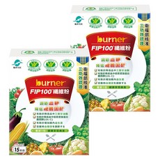船井生醫 burner FIP100 纖維粉, 15包, 7g, 2盒
