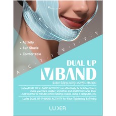 LUDEA 臉部緊緻帶, 混色, 1個