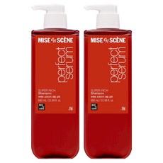 미쟝센 퍼펙트 슈퍼리치 세럼 극손상케어 샴푸 플로럴 머스크향, 680ml, 2개
