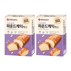 큐원 파운드 케익 믹스 2p, 500g, 2개