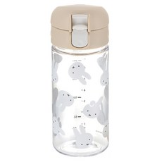 Richell 利其爾 大飲口兩用直飲杯 240ml, Miffy米飛 米色 + 透明色, 1個