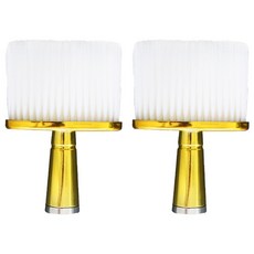 daily friends 頸部掃毛刷, 金色, 2個