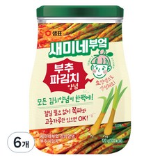 새미네부엌 부추 파김치 양념, 120g, 6개