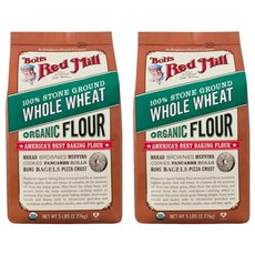 Bob's Red Mill 全麥麵粉, 2.27kg, 2個