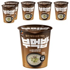 CJ제일제당 부먹밥 사골곰탕밥, 6개, 50.7g