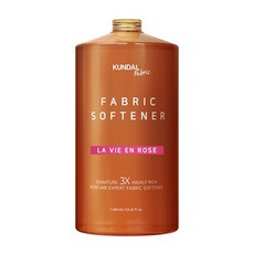 KUNDAL 昆黛爾 3倍濃縮衣物柔軟精 玫瑰香, 1.58L, 1瓶