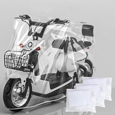 Ants 普及型機車防水罩 3入, 透明