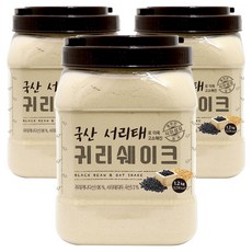 태광선식 서리태로 더욱 고소해진 귀리쉐이크, 1.2kg, 3개