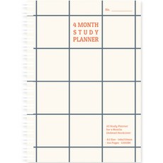 Monolike Checkers 4個月學習計畫本, 01 米色