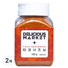 DELICIOUS MARKET 塔可調味料, 100g, 2個
