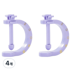 Angmet 指壓棒, 4個, 紫色