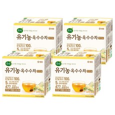 순작 유기농 옥수수차 한잔용, 1.5g, 4개, 100개입