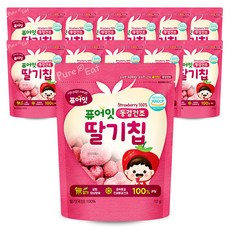 Naebro 銳寶 冷凍乾燥水果片 草莓口味, 12g, 12包