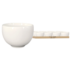 大同磁器 白色 20個 - 簡約設計 優質陶瓷茶杯組