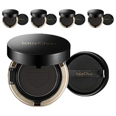 라라츄 헤어쿠션 15g + 리필 15g, 내추럴블랙, 5개