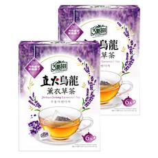 3點1刻 直火烏龍 薰衣草茶, 2.5g, 6包, 2盒
