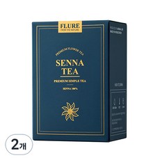 Flure山扁豆茶三角茶包, 2g, 5個, 2盒