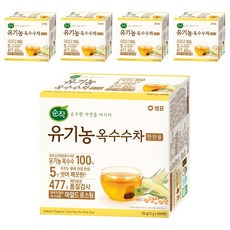 순작 유기농 옥수수차 한잔용, 1.5g, 5개, 100개입