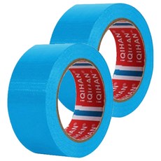 Dada 高黏度強力棉質膠帶 45mm x 50m, 天藍色, 2個