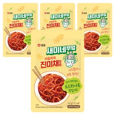 새미네부엌 부들촉촉 진미채양념, 120g, 4개
