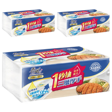 春風 一秒抽三層厚廚房紙巾80抽, 3包, 1袋