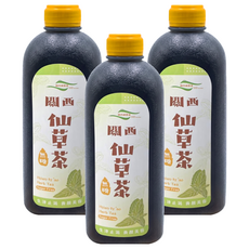 關西鎮農會 仙草茶 無糖, 960ml, 3瓶